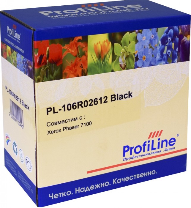 Картридж ProfiLine 106R02612 (PL-106R02612) для принтеров Xerox Phaser 7100 черный 10000 страниц (2шт/ уп)