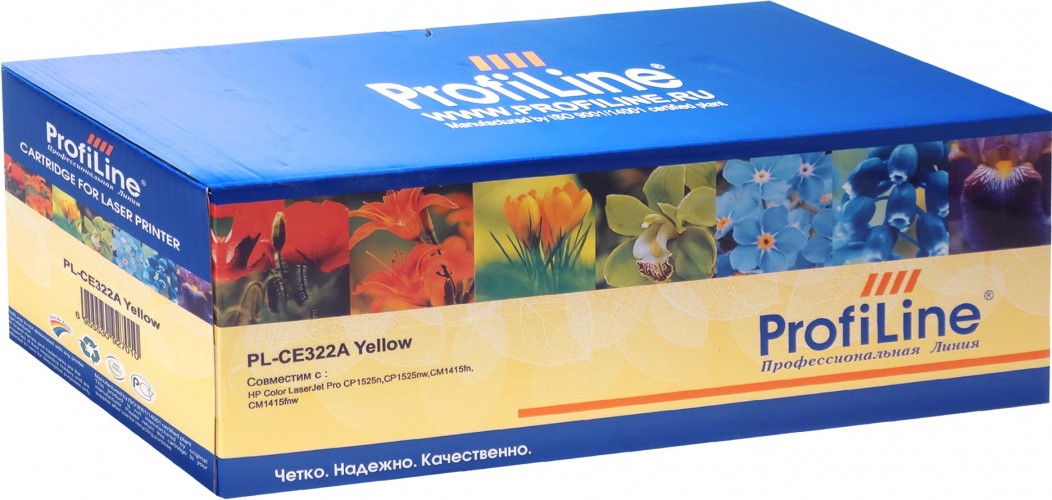 Картридж ProfiLine CE322A (PL-CE322A) для принтеров HP LaserJet CP1525N/ CP1525NW/ CM1415/ 1415fnw желтый 1300 страниц