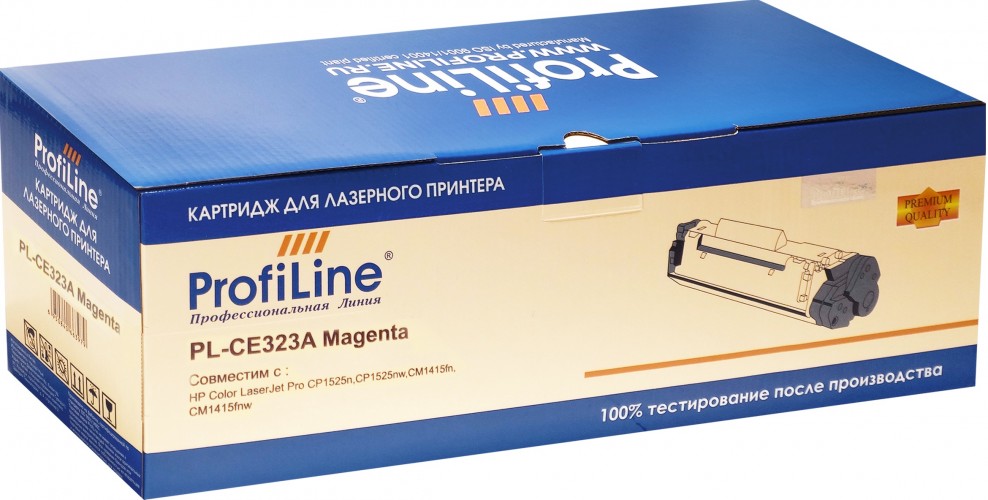 Картридж ProfiLine CE323A (PL-CE323A) для принтеров HP LaserJet CP1525N/ CP1525NW/ CM1415/ 1415fnw пурпурный 1300 страниц