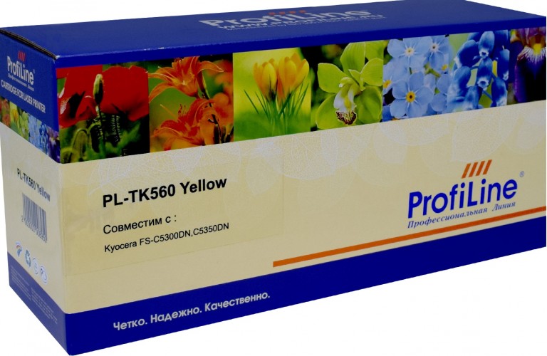 Картридж ProfiLine TK-560K (PL-TK-560K) для принтеров Kyocera FS-C 5300DN/ 5350DN/ Ecosys P6030cdn 12000 страниц черный + бункер отработанного тонера