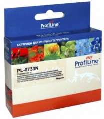 Картридж ProfiLine PL-0733N-M для принтеров Epson StylusCX3900/ CX8300/ C79/ C110/ TX200/ TX400/ TX600FW, с водными чернилами Magenta