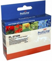 Картридж ProfiLine PL-0734N-Y для принтеров Epson StylusCX3900/ CX8300/ C79/ C110/ TX200/ TX400/ TX600FW, с водными чернилами Yellow