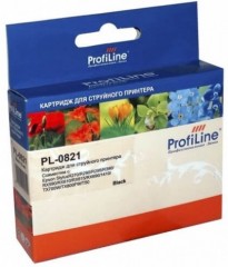 Картридж ProfiLine PL-0821-Bk для принтеров Epson StylusR270/ R290/ R295/ R390/ RX590/ RX610/ RX615/ RX690/ 1410/ TX700W/ TX800FW/ T50, с водными чернилами Black