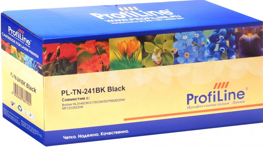 Картридж ProfiLine TN-241Bk (PL-TN-241Bk) для принтеров Brother HL3140CW/ 3170СDW/ DCP9020CDW/ MFC9330CDW 2500 страниц