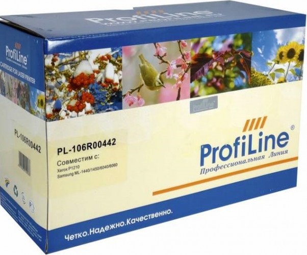 Картридж ProfiLine 106R00442 (PL-106R00442) для принтеров Xerox DocuPrint P1210/ Samsung ML-1440/ 1450/ 6040/ 6060/ 6060N/ 6060S 6000 страниц