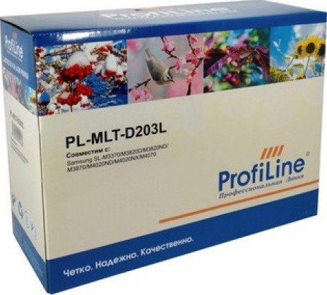 Картридж ProfiLine MLT-D203L (PL-MLT-D203L) для принтеров Samsung SL-M3370/ M3820D/ M3820ND/ M3870/ M4020ND/ M4020NX/ M4070 5000 страниц