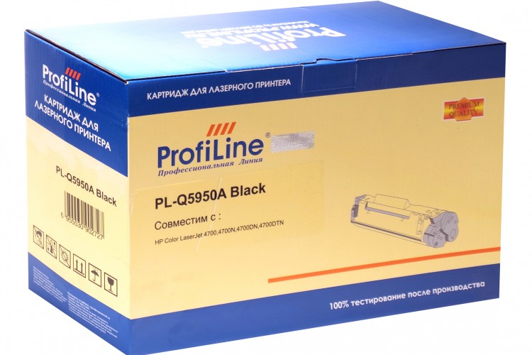 Картридж ProfiLine Q5950A (PL-Q5950A) для принтеров HP Color LaserJet 4700/ 4700n/ 4700dn/ 4700dtn черный 11000 страниц