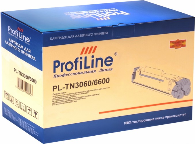Картридж ProfiLine TN-3060 (PL-TN-3060) для принтеров Brother HL-5130/ 5140/ 5150D/ 5170DN/ DCP8040/ 8045D/ 8045DN/ MFC-8040/ 8045D/ 8045DN/ 8220/ 8440/ 8840D/ 8840DN 6700 страниц