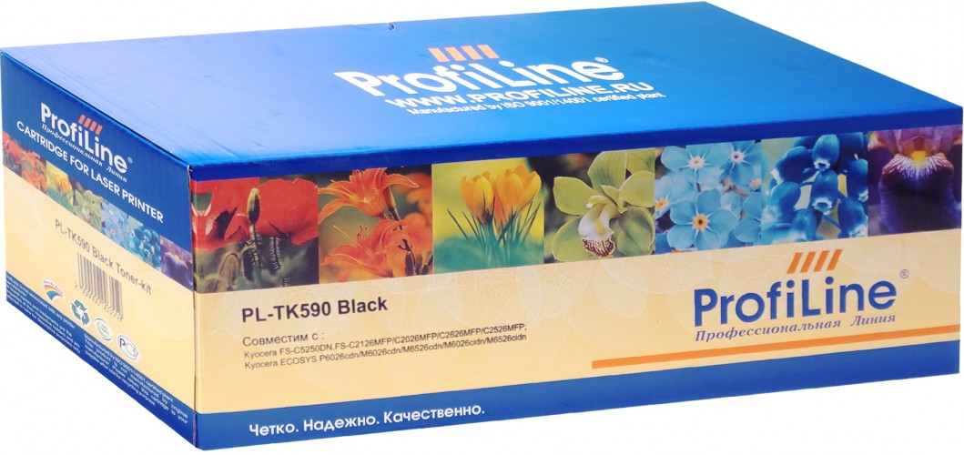 Картридж ProfiLine TК-590К (PL-TК-590К) для принтеров Kyocera FS-C5250DN/ C2026MFP/ C2026MFP+/ C2126MFP/ C2126MFP/ C2526MFP+/ C2626MFP/ Ecosys P6026cdn/ M6026cdn/ M6026cidn/ M6526cdn/ M6526cidn черный 7000 страниц