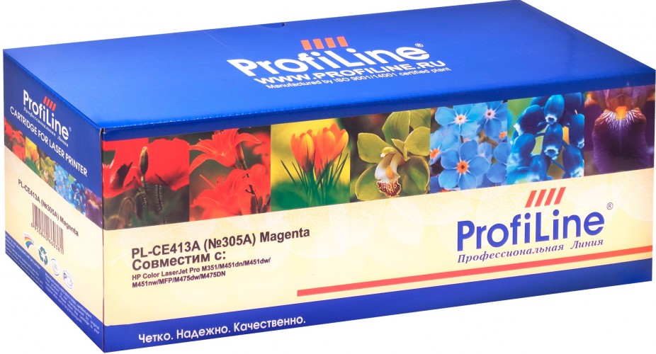 Картридж ProfiLine CE413A (PL-CE413A) для принтеров HP Color LaserJet Pro M351/ M451dn/ M451dw/ M451nw/ MFP/ M475dw/ M475DN пурпурный 2600 страниц