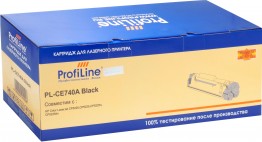 Картридж ProfiLine CE740A (PL-CE740A) для принтеров HP Color LaserJet CP5225/ 5225n/ 5225dn черный 7000 страниц