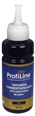 Чернила ProfiLine PL-BTD60BK для принтеров Brother универсальные, на водной основе, 100 мл, Black