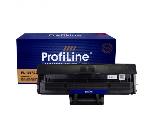 Картридж ProfiLine PL-106R02773 для принтеров Xerox Phaser 3020/ WorkCentre 3025/ 3020BI/ 3025BI/ 3025NI 1500 копий, NEW CHIP (для аппаратов, выпущенных после 01.07.2017)