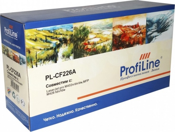 Картридж ProfiLine CF226A (PL-CF226A) для принтеров HP LaserJet Pro M402dn/ M402n/ 402dw/ MFP M426dw/ 426fdn/ 426fdw 3100 страниц