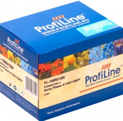 Картридж ProfiLine 106R01206 (PL-106R01206) для принтеров Xerox Phaser 6110/ 6110MFP голубой 1000 страниц