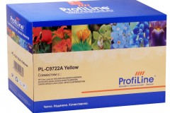 Картридж ProfiLine C9722A (PL-C9722A) для принтеров HP LaserJet 4600/ 4600n/ 4600dn/ 4600dtn/ 4600hdn/ 4650/ 4650n/ 4650dn/ 4650dtn/ 4650hdn/ Canon ImageClass C2500/ LBP2510/ 5500 желтый 8000 страниц