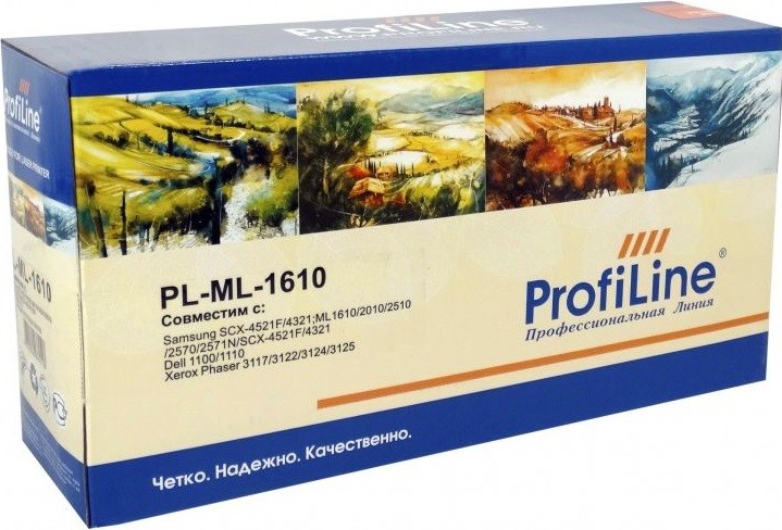 Картридж ProfiLine ML-1610D3 (PL-ML-1610D3) для принтеров Samsung ML-1610/ 2010/ 2010R/ 2015/ 2510/ 2570/ 2571N/ SCX-4321/ 4521F/ DELL 1100/ 1110/ Xerox Phaser 3117/ 3122/ 3124/ 3125 3000 страниц