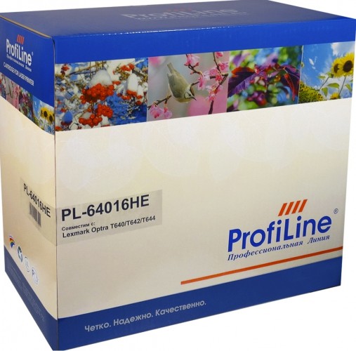 Картридж ProfiLine 64016HE (PL-64016HE) для принтеров Lexmark Optra T640/ T642/ T644 21000 страниц