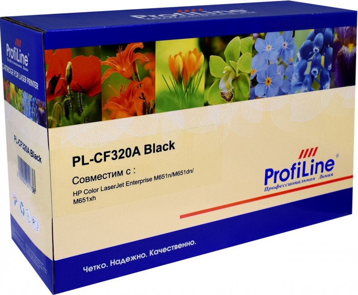 Картридж ProfiLine CF320A (PL-CF320A) для принтеров HP Color LaserJet Enterprise M680dn/ 680f/ 680z 11500 страниц черный