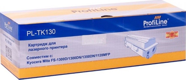 Картридж ProfiLine TK-130/ 132/ 134 (PL-TK-130/ 132/ 134) для принтеров Kyocera FS-1300D/ 1300DN/ FS-1028MFP/ 1028MFP DP/ 1128MFP 7200 страниц