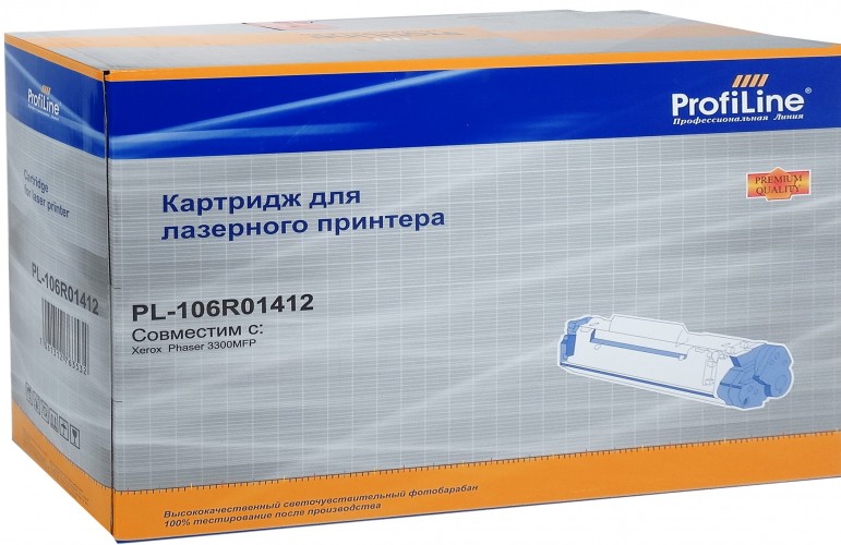 Картридж ProfiLine 106R01412 (PL-106R01412) для принтеров Xerox Phaser 3300 MFP 8000 страниц