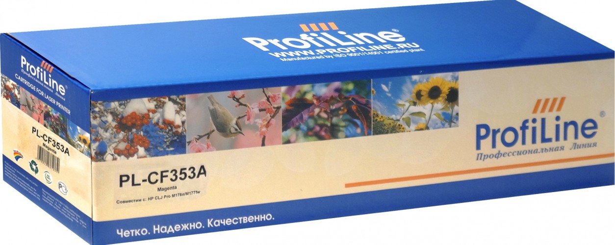 Картридж ProfiLine CF353A (PL-CF353A) для принтеров HP Color LaserJet Pro M176n/ M177fw пурпурный 1000 страниц