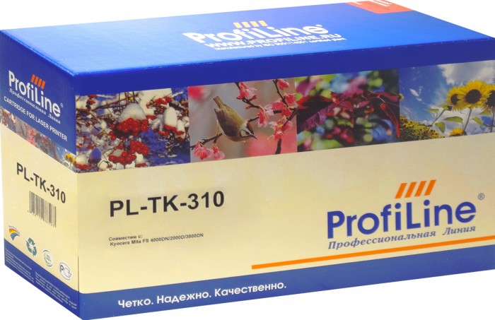 Картридж ProfiLine TK-310 (PL-TK-310) для принтеров Kyocera FS 4000DN/ 2000D/ 3900DN 12000 страниц + бункер отработанного тонера