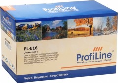Картридж ProfiLine E-16 (PL-E-16) для принтеров Canon FC 200/ 204/ 210/ 220/ 224/ 226/ 228/ 230/ 300/ 310/ 330/ 336/ PC150/ 160/ 210/ 300/ 310/ 320/ 325/ 330L/ 400/ 420/ 425/ 428/ 430/ 530/ 550/ 700/ 710/ 720/ 730/ 735/ 740/ 760/ 770/ 775/ 785/ 790/ 795/