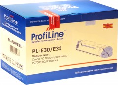 Картридж ProfiLine E-30/ E31 (PL-E-30/ E31) для принтеров Canon FC 200/ 300/ 500Series/ PC700/ 800/ 900Series разборный 4000 страниц