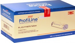 Картридж ProfiLine CLT-Y407S (PL-CLT-Y407S) для принтеров Samsung CLP-320/ 325/ CLX-3180/ 3185 желтый 1000 страниц