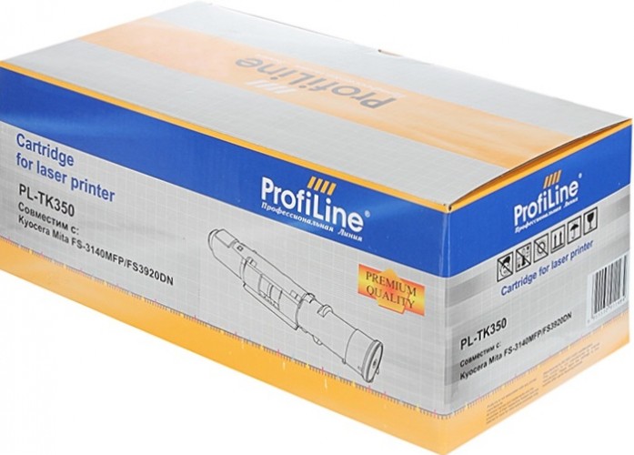 Картридж ProfiLine TK-350 (PL-TK-350) для принтеров Kyocera FS-3920DN/ 3140 MFP 15000 страниц + бункер отработанного тонера