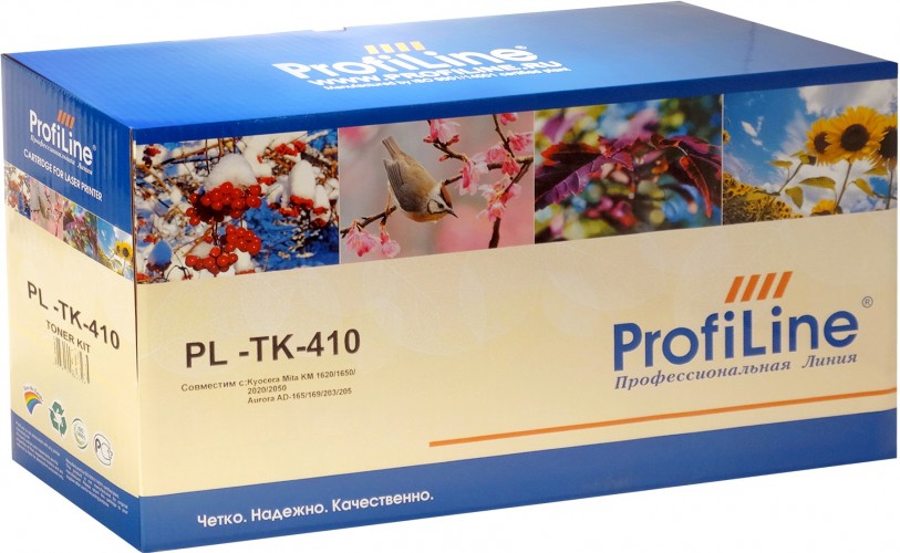 Картридж ProfiLine TK-410 (PL-TK-410) для принтеров Kyocera KM-1620/ 1635/ 1650/ 2020/ 2050 15000 страниц + бункер отработанного тонера