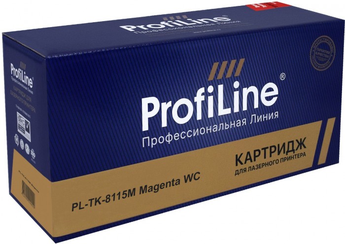 Тонер-картридж ProfiLine PL-TK-8115M для принтеров Kyocera ECOSYS M8124cidn/ M8130cidn с бункером отработанного тонера, Magenta, 6000 копий
