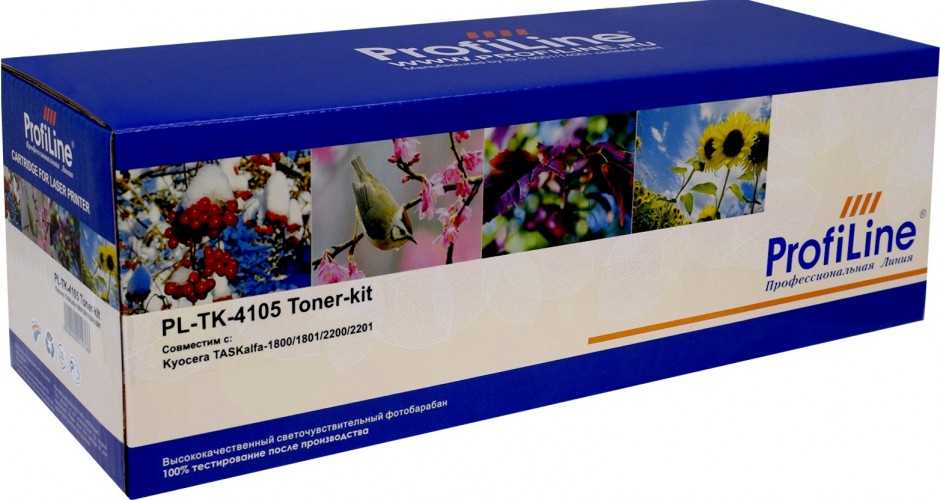 Картридж ProfiLine TK-4105 (PL-TK-4105) для принтеров Kyocera TASKalfa-1800/ 1801/ 2200/ 2201 15000 страниц