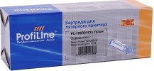 Картридж ProfiLine 106R01633 (PL-106R01633) для принтеров Xerox Phaser 6000/ 6010/ Xerox WorkCenter 6015 желтый 1400 страниц