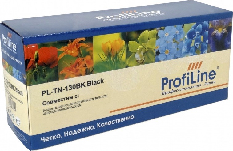 Картридж ProfiLine TN-130BK (PL-TN-130BK) для принтеров Brother DCP 9042CDN/ 9045CDN/ 9040CN/ MFC/ 9840CDW/ 9440CN/ HL/ 4040CN/ 4050CDN/ 4070C 2500 страниц черный