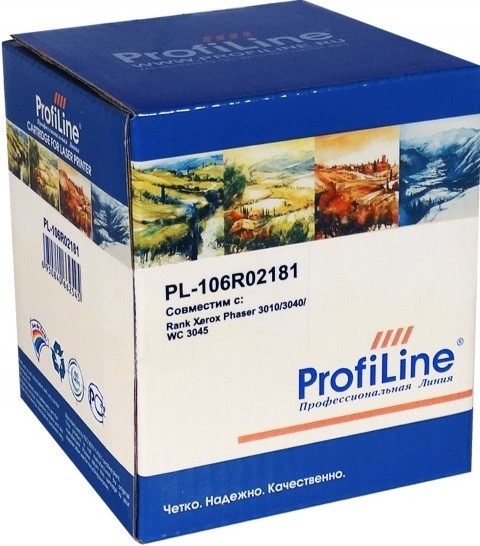 Картридж ProfiLine 106R02181 (PL-106R02181) для принтеров Xerox Phaser 3010/ 3040/ WC 3045 1000 страниц